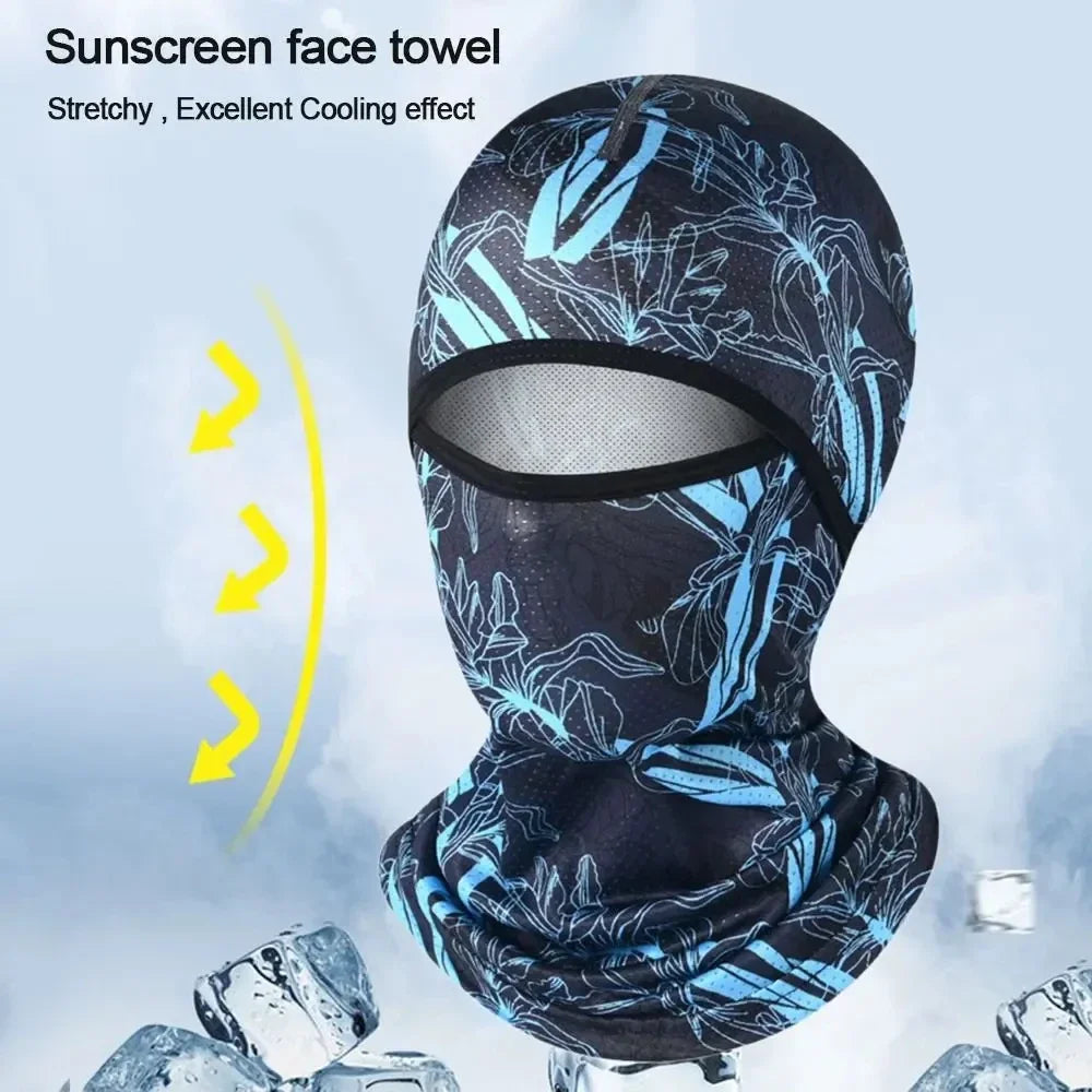 Motorcycle Balaclava - Ice Silk Cooling Full Face