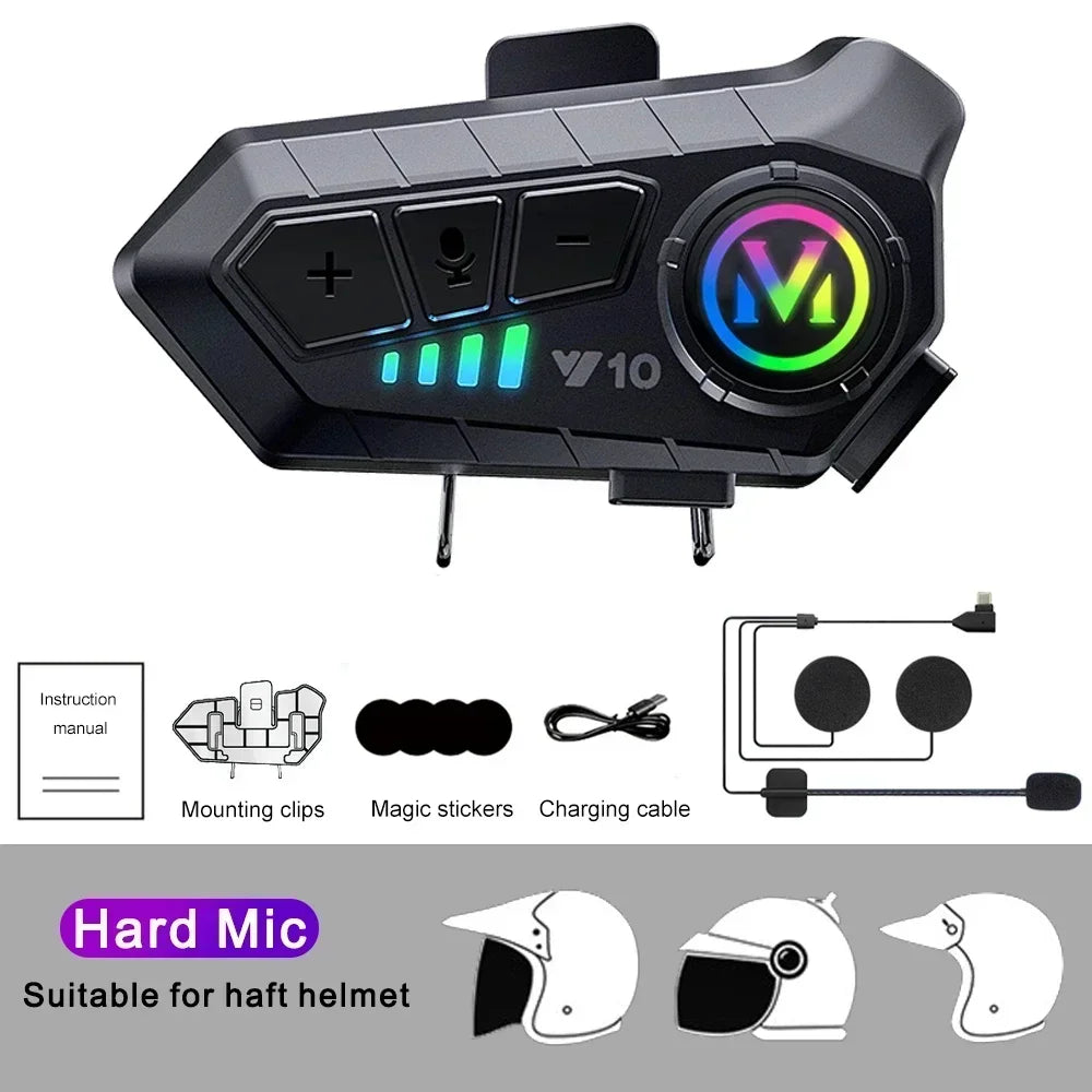 ALR  Motorcycle Helmet Bluetooth Headset