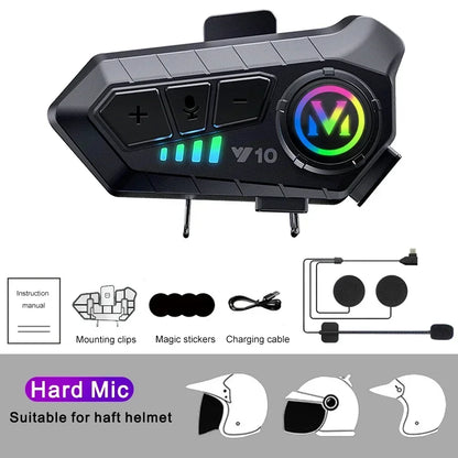 ALR  Motorcycle Helmet Bluetooth Headset