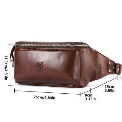 ALR™ Men's Genuine Leather Waist Bag