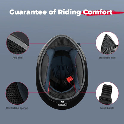 ALR™ Cat Ear Motorcycle Helmet