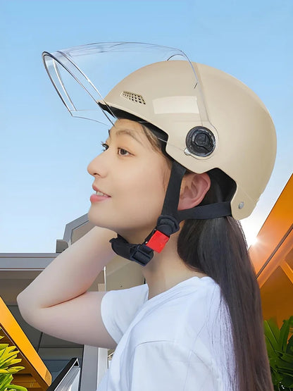 Motorcycle Helmet - Electric Half