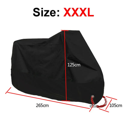 Waterproof Motorcycle Cover - Rain Dust