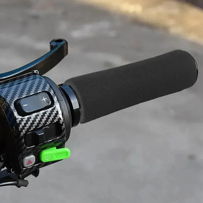 Motorcycle Grips Handle Cover Anti-Slip Sponge Handlebar Grips Comfortable Repla