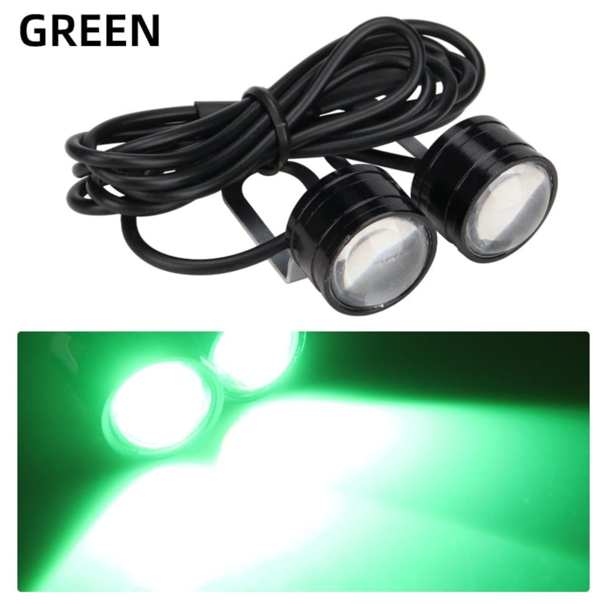 Enhance motorcycle visibility with a pair of Motorcycle Strobe LED Driving Lights for enhanced safety.
