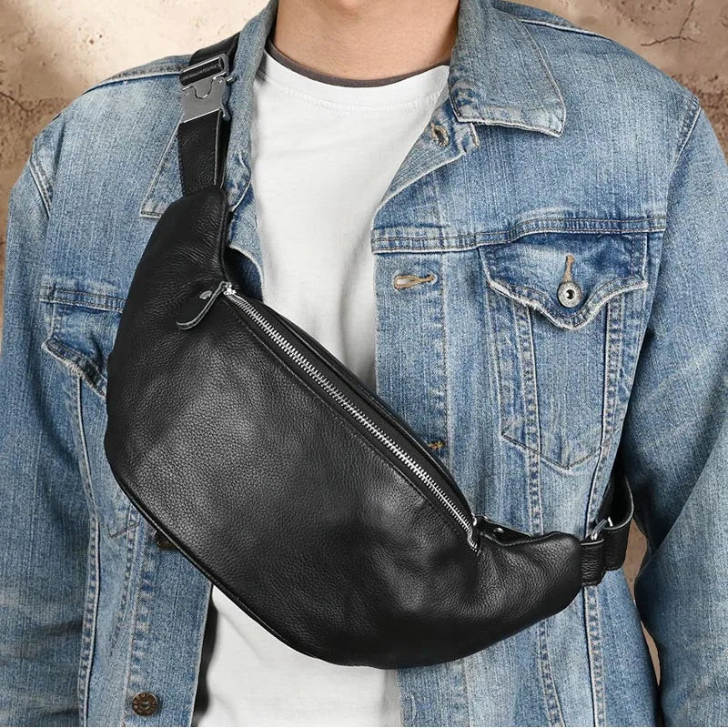 ALR™ Genuine Leather Waist Pack for Men