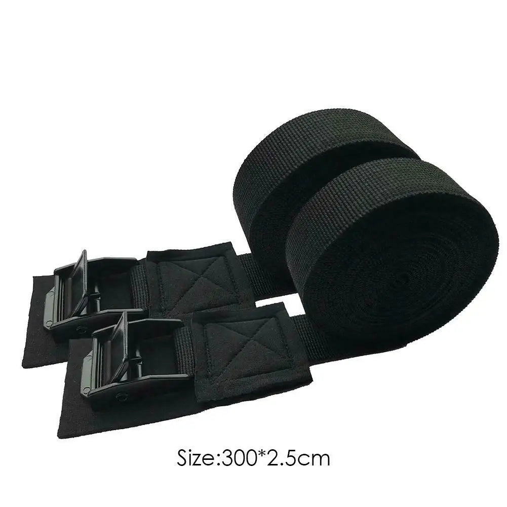 Motorcycle Tie-Down Straps - Soft Loop Tie Down Cargo