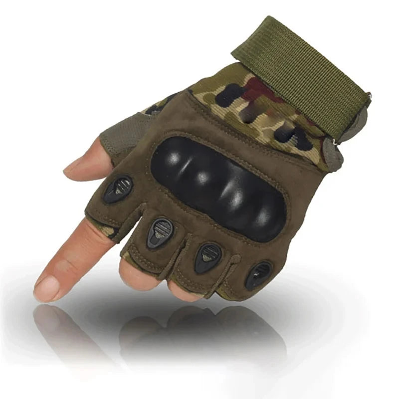 Motorcycle Gloves - Half Finger Outdoor Tactical Sports