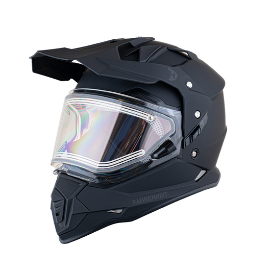 Daytona D.O.T Fahrenheit Helmet, Dull Black