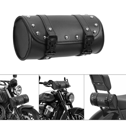 Leather Motorcycle Bag - Fork Waterproof Tool Storage Cruisers