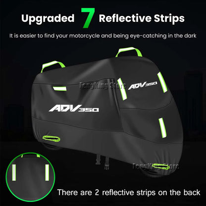 For Honda ADV350 ADV 350 Motorcycle Cover UV Protective Dustproof Snowproof Outdoors Rain Motorcycle Waterproof Cover
