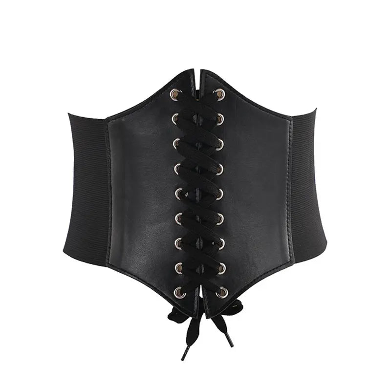 Lace Up Corset Belt for women