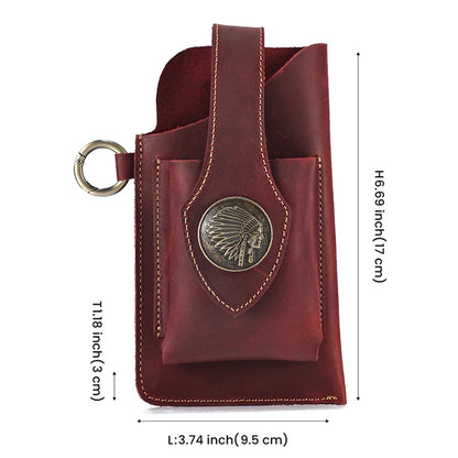 ALR™ Men’s Genuine Leather Waist Bag