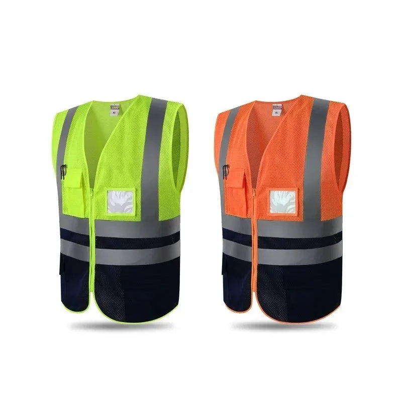 High Visibility Reflective Vest - Breathable Reflective Vest Vest Ridi