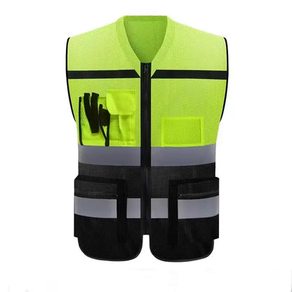 High Visibility Reflective Vest - Safety Vest In Mens Tank Tops High V