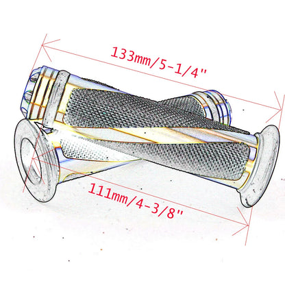 7/8 "22mm Universal Motorcycle Handle Handlebar Hand Bar Grip Handle Grip For Kawasaki Honda