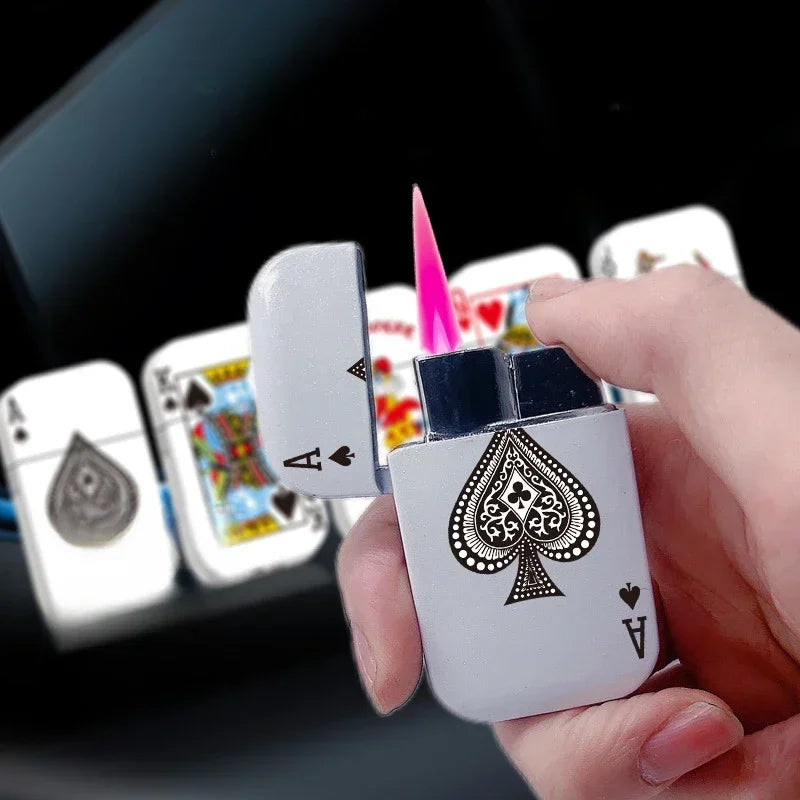 ALR™ Mini Poker Style Windproof Lighter