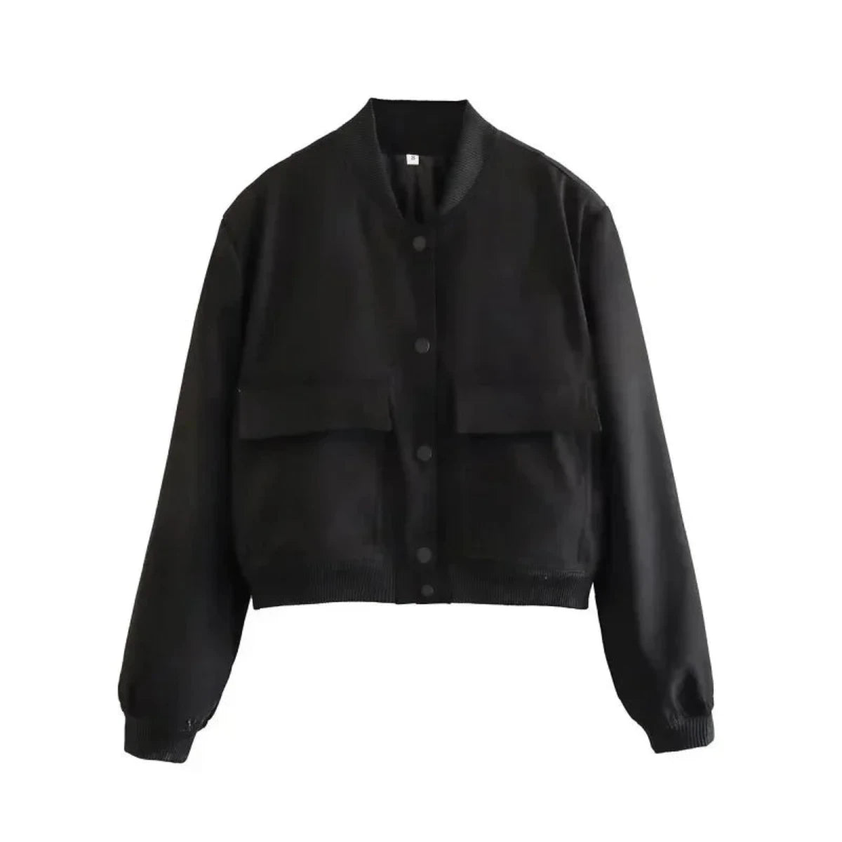 Alr™ Women's Button Cropped Bomber Jacket