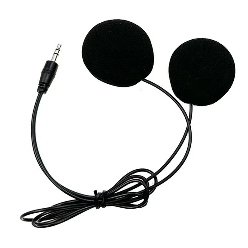 Motorcycle Helmet Headset - Bluetooth Intercom Soft Wire Mic