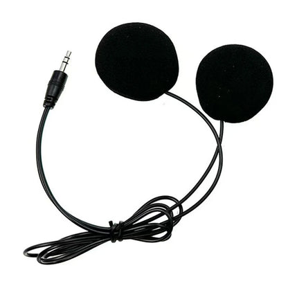 Motorcycle Helmet Headset - Bluetooth Intercom Soft Wire Mic