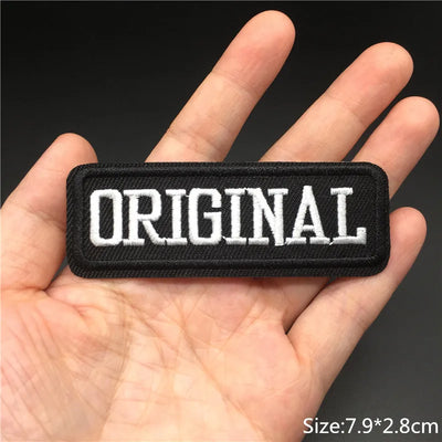 Alr™ Embroidered Iron-On Patch, Original