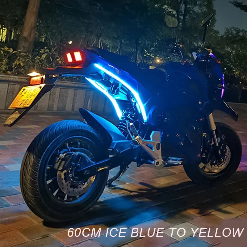 Motorcycle LED Lights - Turn Signal Daytime Running Indicators