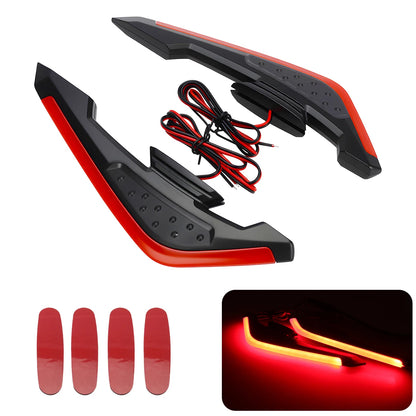 Motorcycle LED Lights - Front Side Spoiler Wing