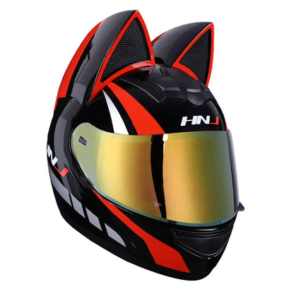 ALR™ Cat Ear Motorcycle Helmet