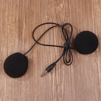 Motorcycle Helmet Headset - Bluetooth Intercom Soft Wire Mic