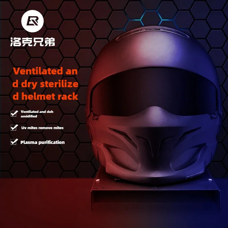 Alr™ Motorcycle Helmet Drying Rack with Disinfection