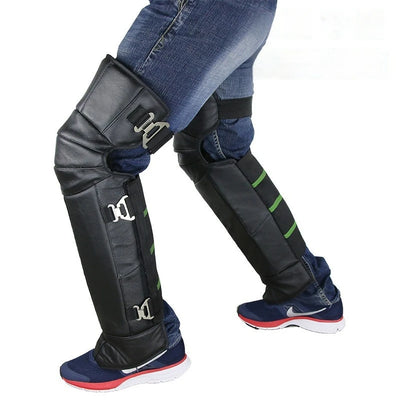 ALR™ Winter Motorcycle Leather Knee Pads