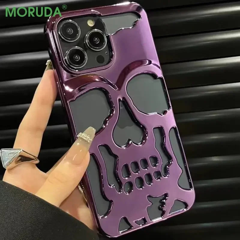 ALR™ 3D Hollow Skull Callous Iphone Case