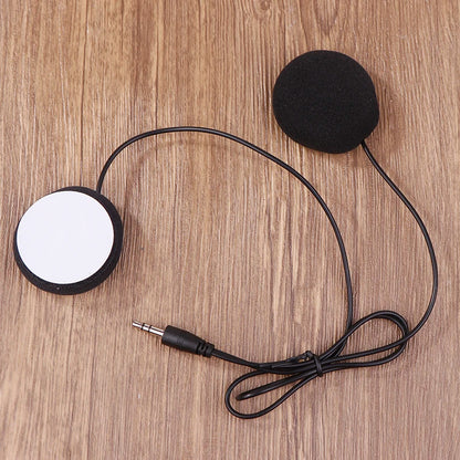 Motorcycle Helmet Headset - Bluetooth Intercom Soft Wire Mic