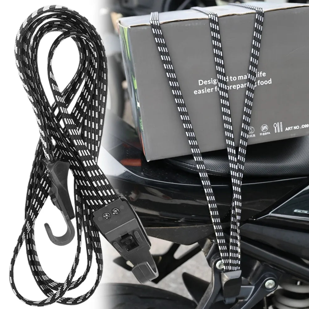 Motorcycle Tie-Down Straps - Motorcycle Luggage Strap Adjustable Bunge