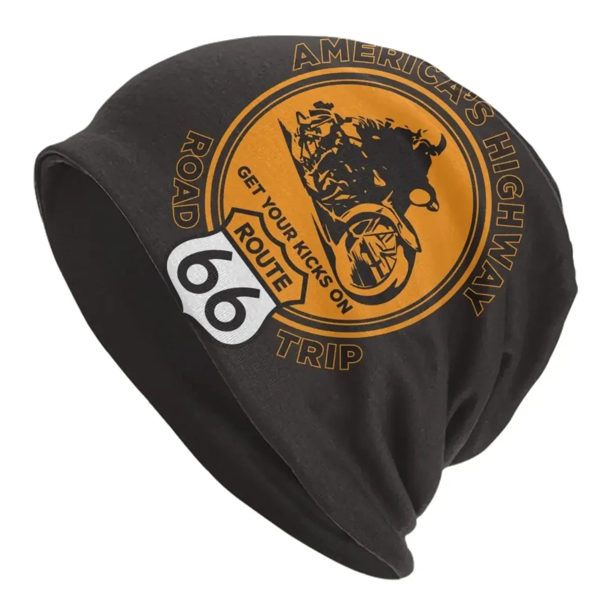 Alr™ Route 66 Motorcycle Cruise Beanie Cap