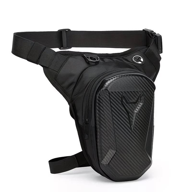 Leather Motorcycle Bag - Drop Leg Waterproof Thigh Waist