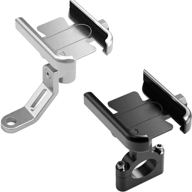 Motorcycle Phone Holder - Bicycle GPS Bracket Stand Mirror