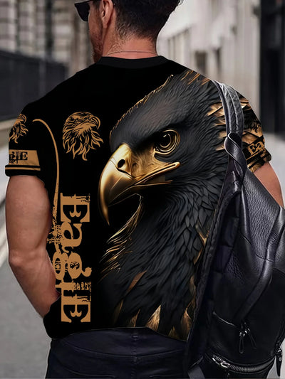 Alr™ Eagle Print Men's Short Sleeve T-Shirt