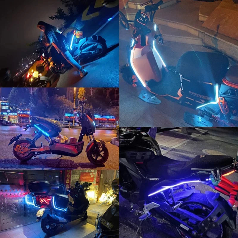 Motorcycle LED Lights - Turn Signal Daytime Running Indicators
