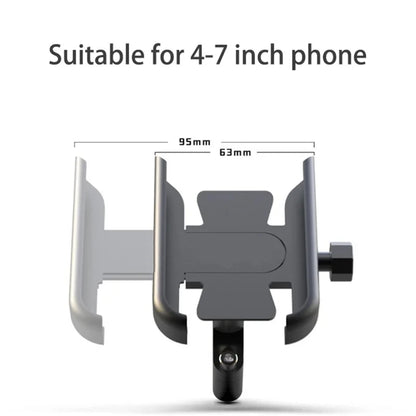 Motorcycle Phone Holder - GPS Bracket Stand Secure Mount