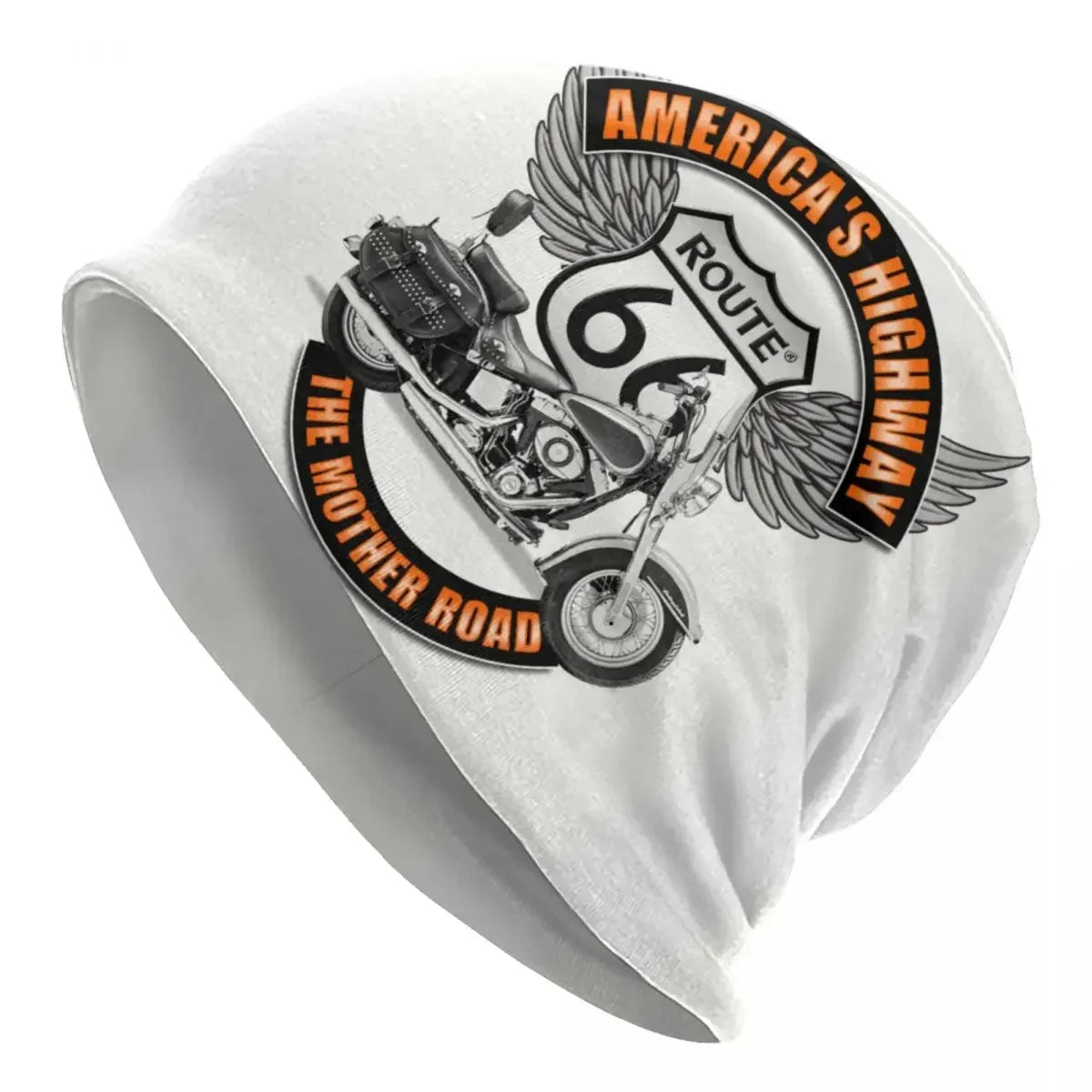 Alr™ Route 66 Motorcycle Cruise Beanie Cap