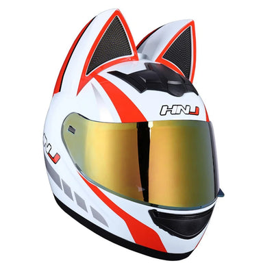 ALR™ Cat Ear Motorcycle Helmet