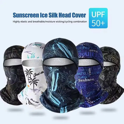 Motorcycle Balaclava - Ice Silk Cooling Full Face