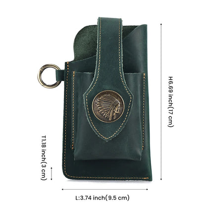ALR™ Men’s Genuine Leather Waist Bag