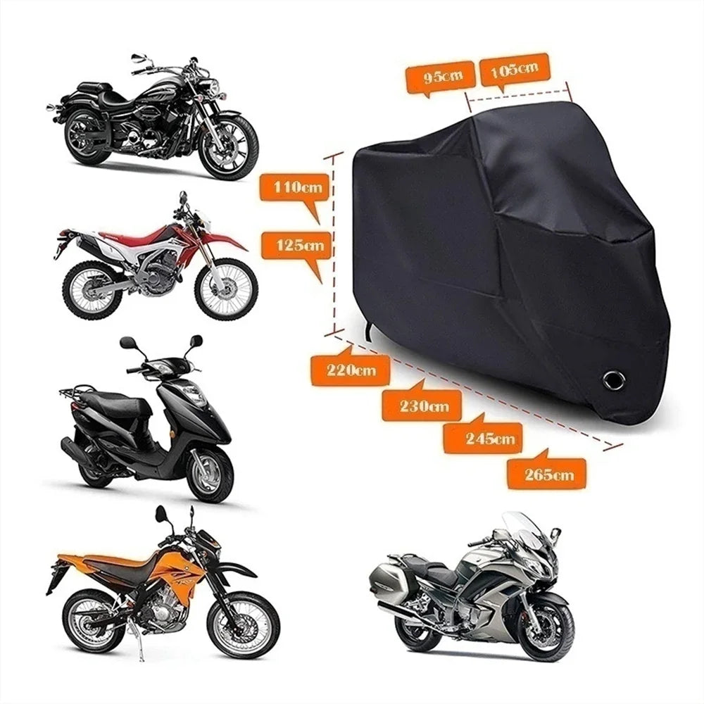 Waterproof Motorcycle Cover - Rain Dust