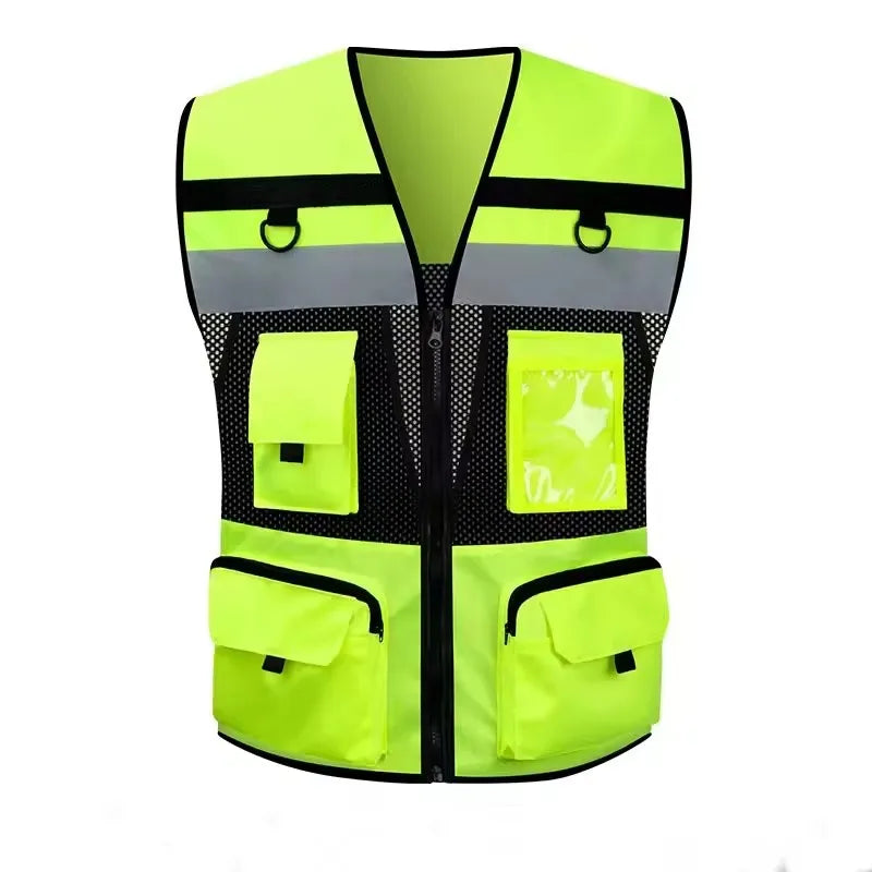 High Visibility Reflective Vest - Safety Vest In Mens Tank Tops High V