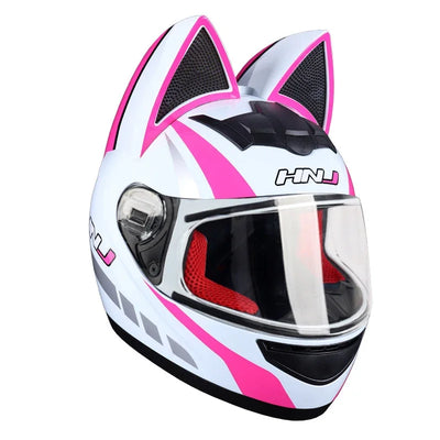 ALR™ Cat Ear Motorcycle Helmet