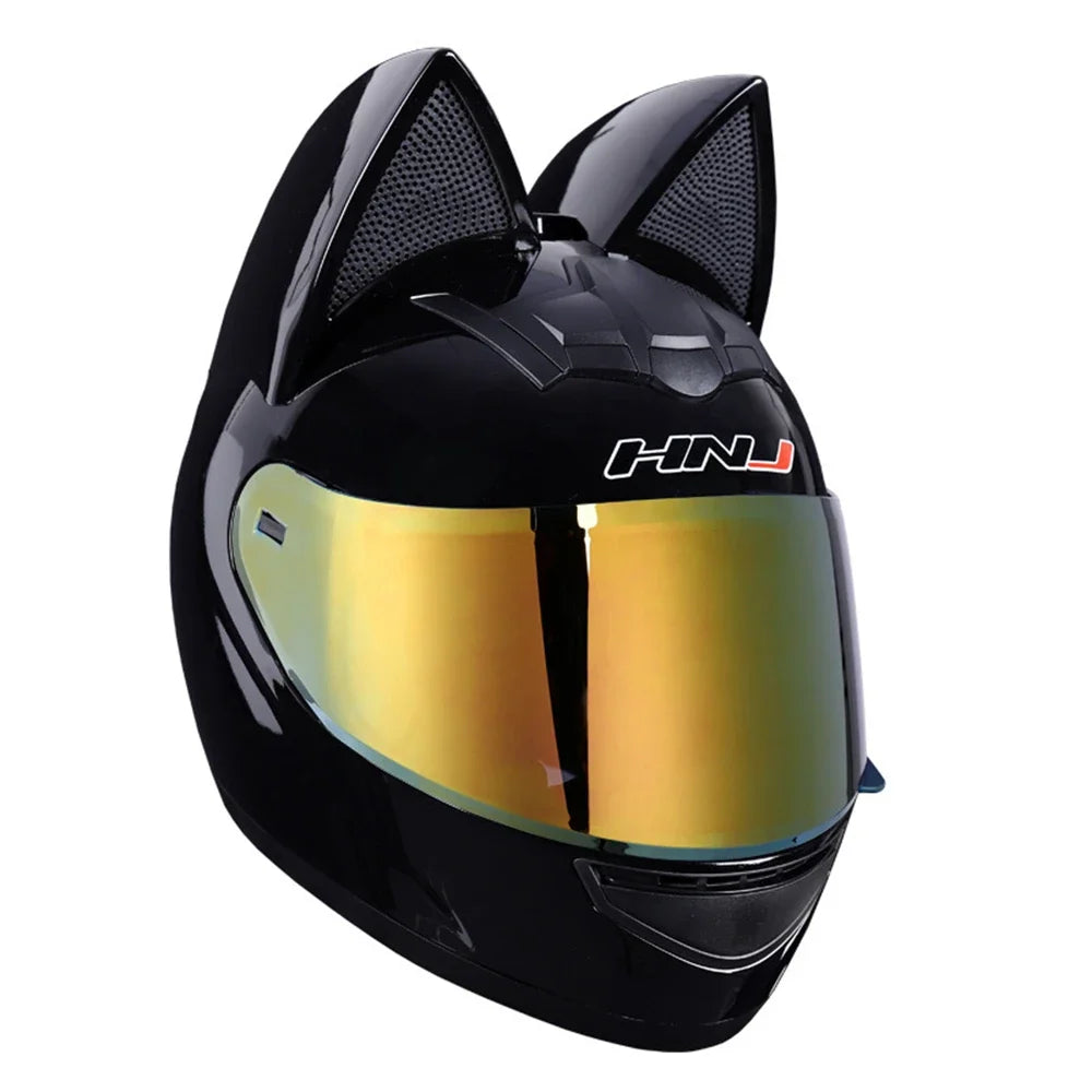 ALR™ Cat Ear Motorcycle Helmet