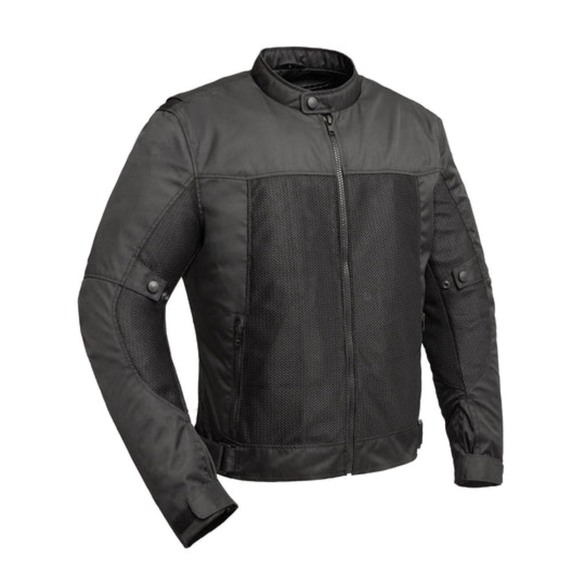 First Manufacturing Storm - Men's Cordura Textile Jacket, Black