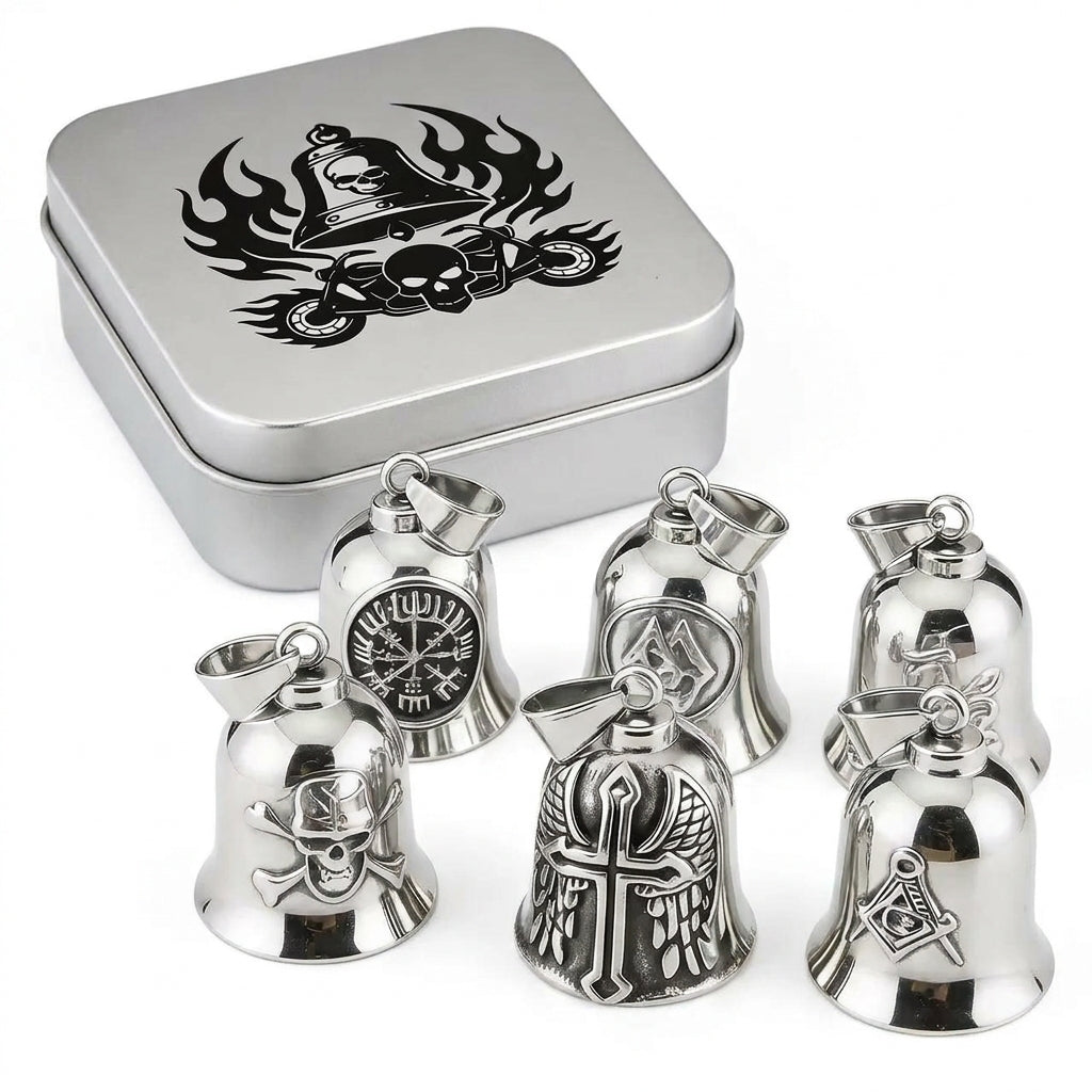 Motorcycle Accessory - HNSP 316L Stainless Steel Gremlin Bell Biker Gu